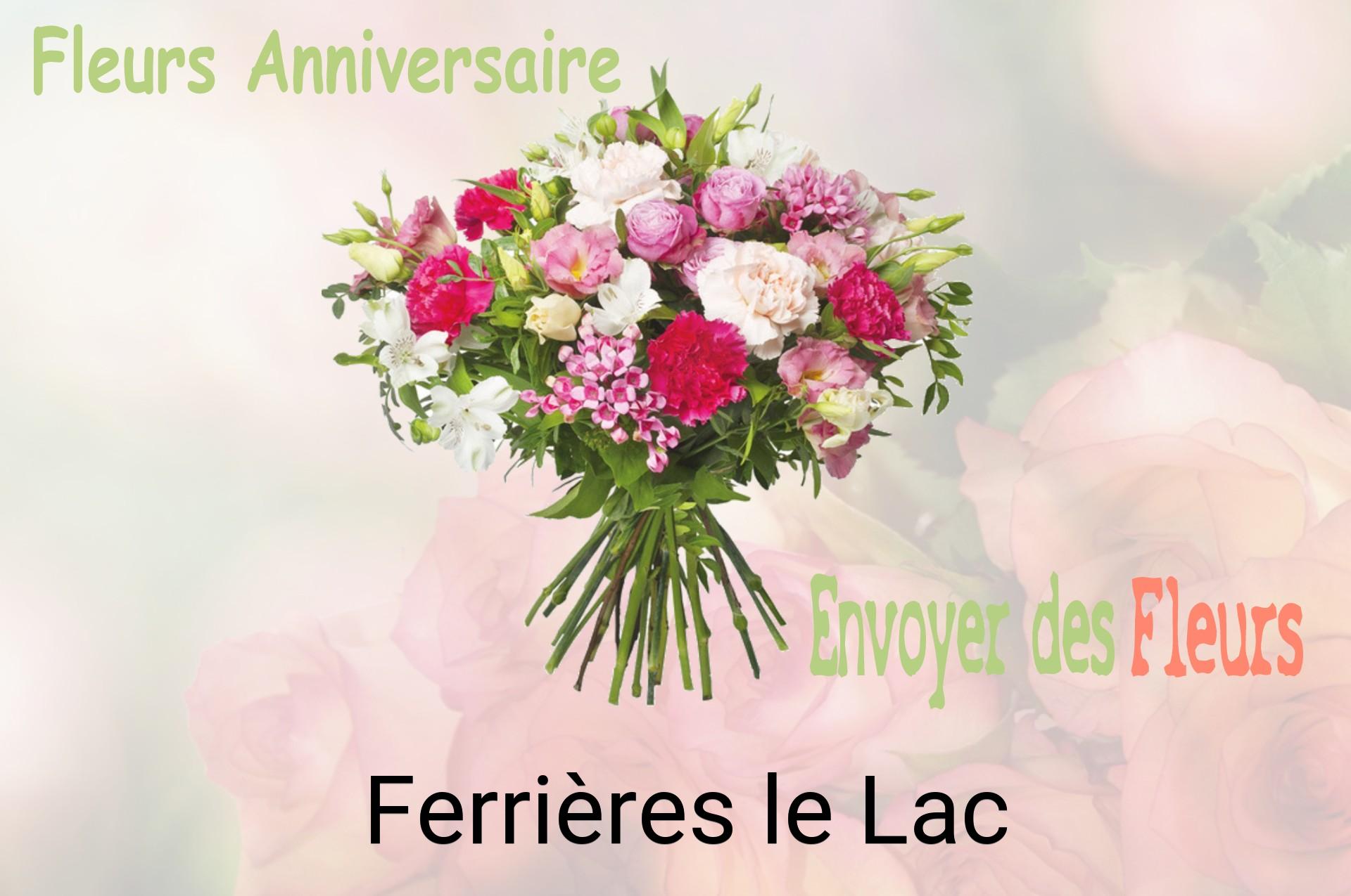 Bouquet de fleurs d’anniversaire livré à Ferrières-le-Lac