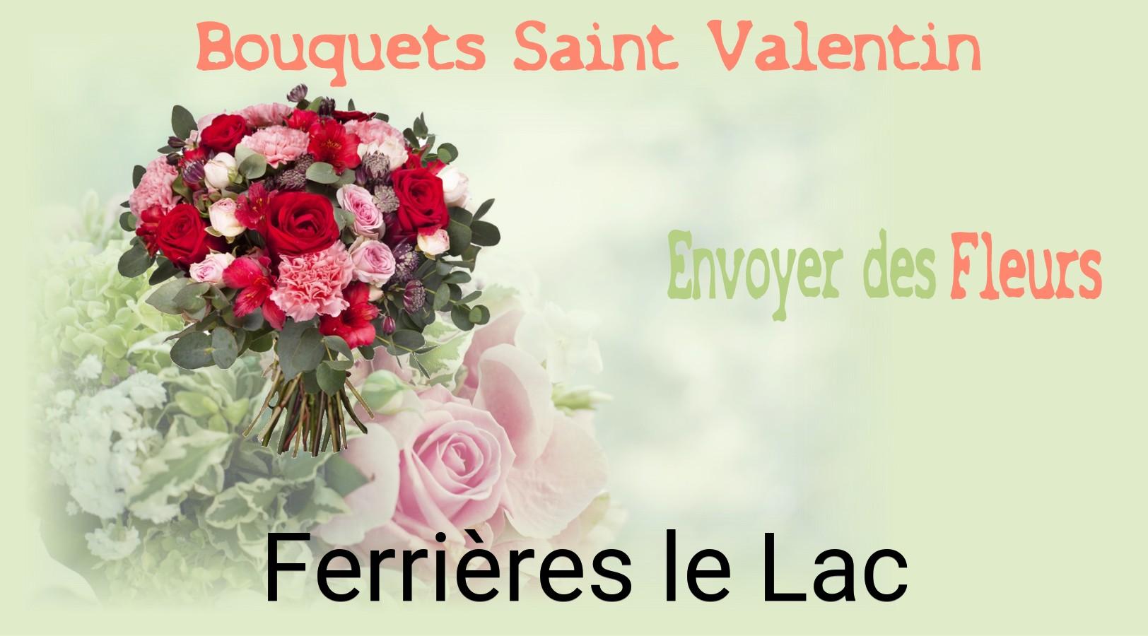 Roses de Saint-Valentin livrées à Ferrières-le-Lac